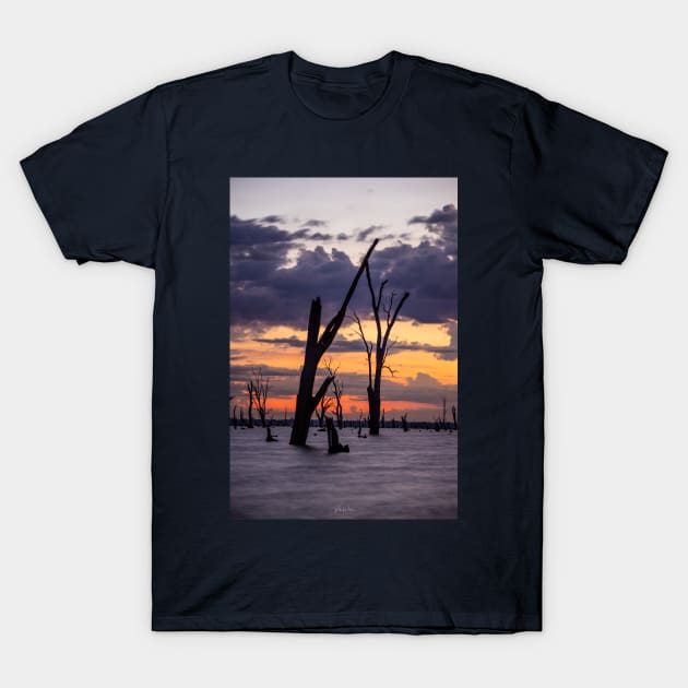 Lake Mulwala, Yarrawonga, Victoria, Australia T-Shirt by VickiWalsh